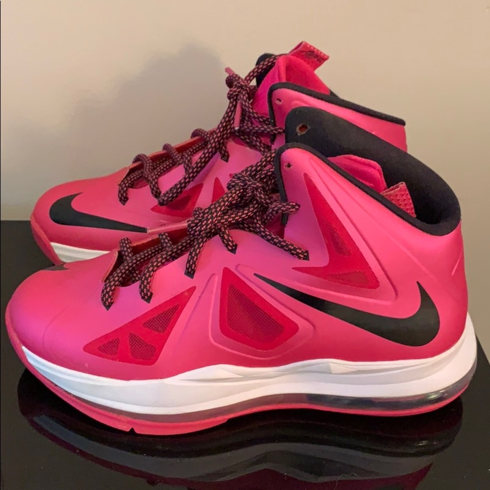 Nike Lebron Rare 10 X Pink / Black New